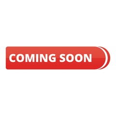 Coming soon share icon. Cartoon of Coming soon share vector icon for web design isolated on white background