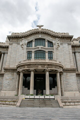 modern office building with sky mexico, paisaje urbano, urban, architecture, Ciudad de México sky artdeco artnovo eclectico, Centro Historico, Downtown Mexico City