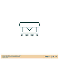 carpet icon illustration