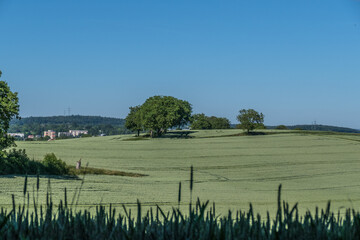 Ackerbau in H&uuml;gellandschaft