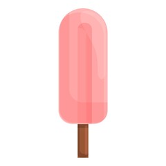 Fruit ice cream icon. Cartoon of Fruit ice cream vector icon for web design isolated on white background