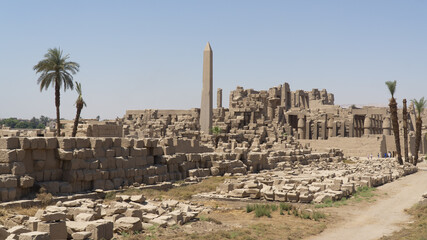 Precinct of Amun-Re in Karnak temple complex, Egypt