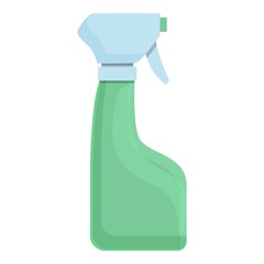 Spray for glass icon. Cartoon of Spray for glass vector icon for web design isolated on white background