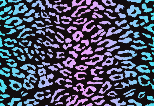 Leopard background. Seamless pattern. Cheetah Animal print. 
