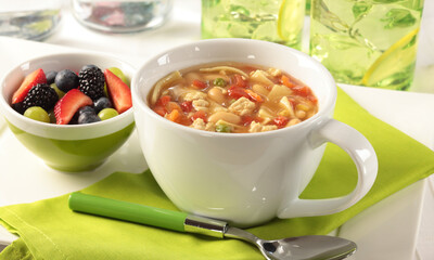 Soup images for the food industry.