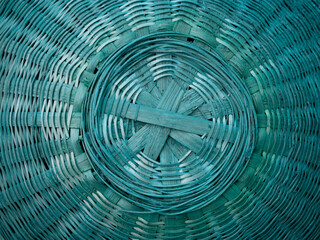 Wooden basket closeup texture for commercial presentation.