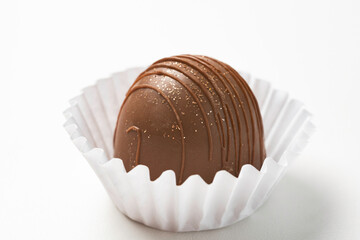 Brazilian sweet type with white background. 