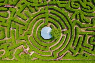 Labyrinth of Csillagosveny is the second largest attraction of Opusztaszer, Hungary. Great choice for everyone looking for a little relaxation.