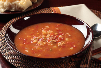 Soup images for the food industry.