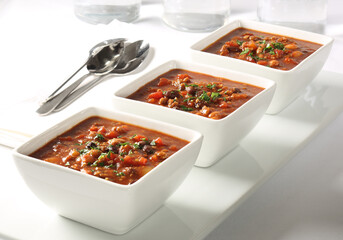 Soup images for the food industry.