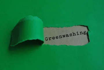 Muurstickers Greenwashing © bnorbert3