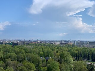 Fototapeta premium panorama of the city