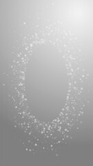 Beautiful snowfall Christmas background. Subtle fl