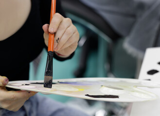  white blueberry cake. Sweets and pastries. High quality photo