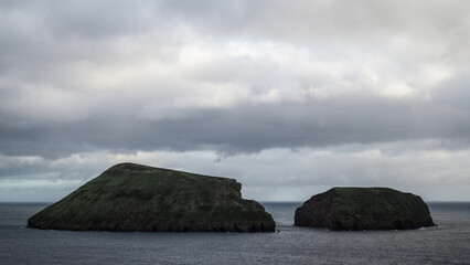 Fototapeta na wymiar The landscape of Terceira island in the Azores