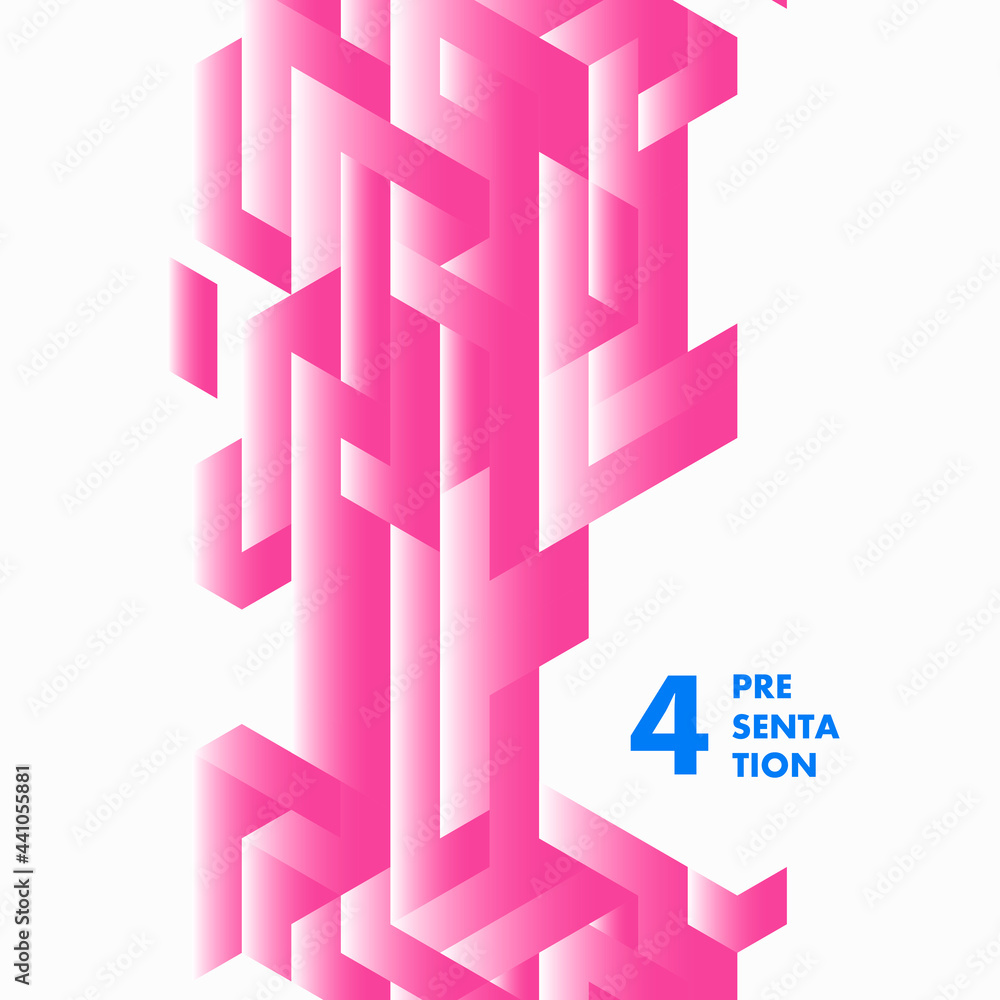 Poster abstract vector dynamic cover. corporate futuristic design. minimal style template