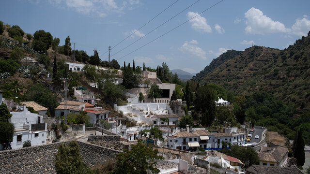 view of the village of kotor
