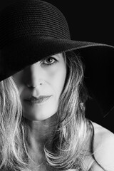 mono beauty headshot