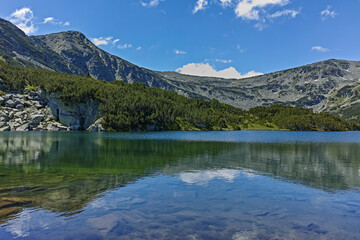 Landscape of Stinky Lake, Rila mountain, Bulgaria