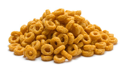 Pile of Cereal Oat Loops