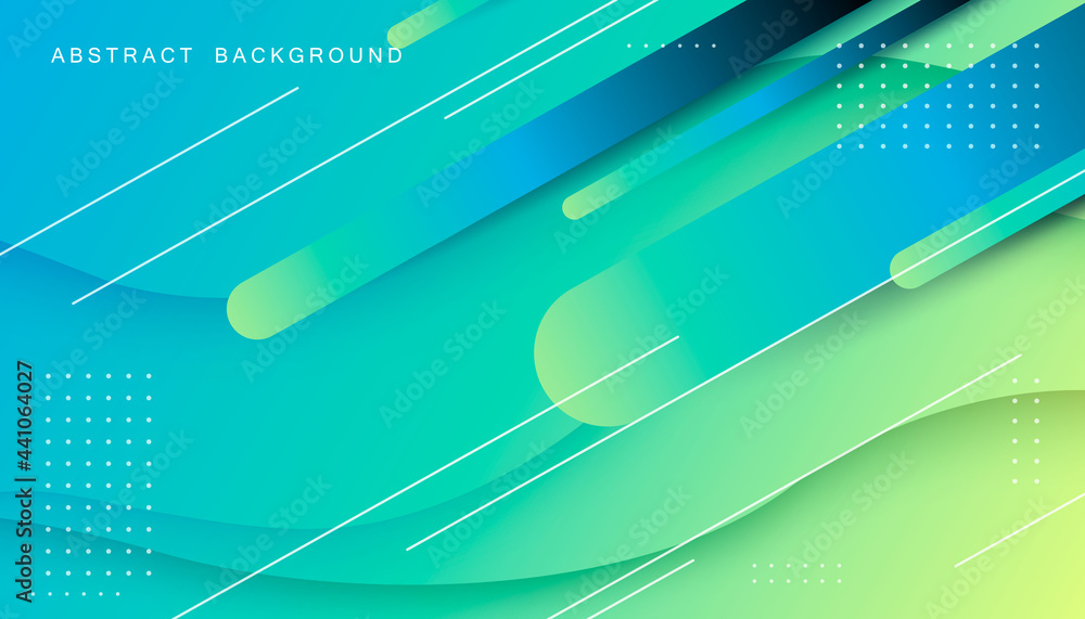 Poster tosca liquid color background. dynamic textured geometric element design with dots decoration. moder