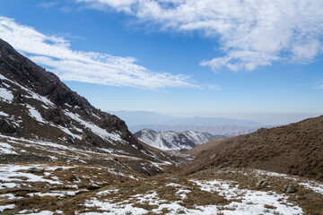 Fototapeta premium Paisaje de montagna en Mendoza