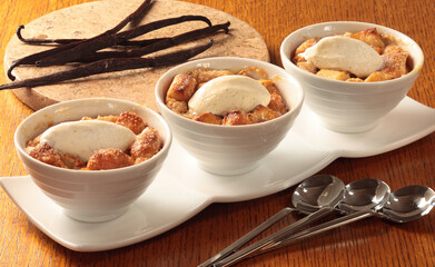 Ice cream and sweets images for the food industry.