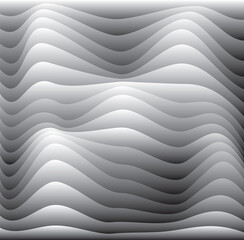 Modern wave curve abstract horizontal seamless background