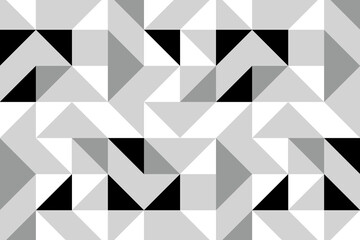  Nordic geometric area seamless pattern modern design for background,rug,carpet,wallpaper,clothing,wrapping,batik,fabric.Gray with black and white