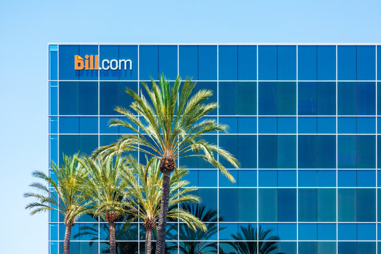 Bill.com headquarters. Bill.com is a provider of cloud-based software that automates back-office financial operations for small and midsize businesses - San Jose, California, USA - 2021