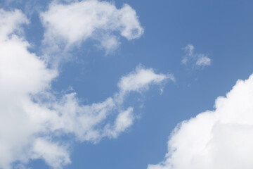Sky blue background. Sky cloud clear.
