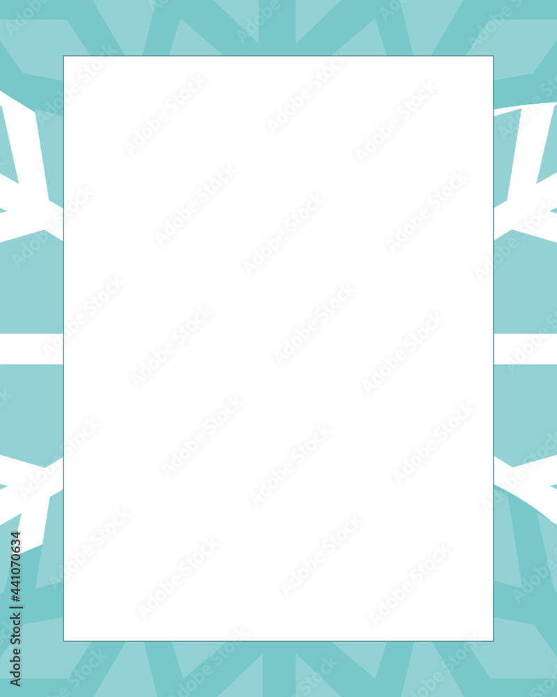 Poster abstract blank frames background with geometric style. vector