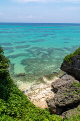 南国沖縄の美しい海