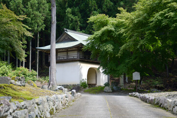 古知谷阿弥陀寺　山門　京都市左京区大原