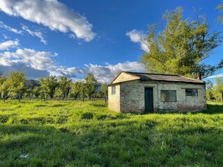 Obraz premium old village house