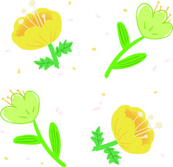 꽃 패턴 이미지