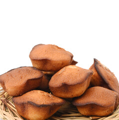 cake on a white background 