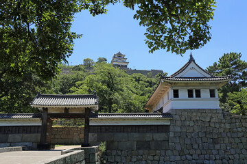 初夏の丸亀城