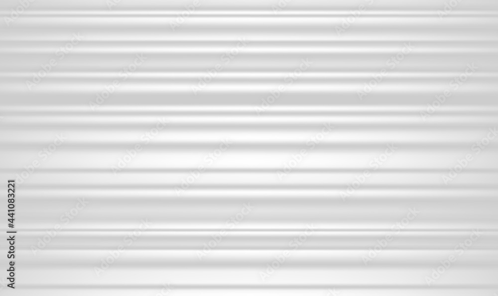 Fototapete minimalistic elegant white abstract background 3d vector. conceptual futuristic technology wide ligh