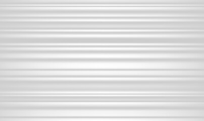 Obraz premium Minimalistic elegant white abstract background 3d vector. Conceptual futuristic technology wide light wallpaper. White and grey smooth stripes abstract minimal geometric background. Vector EPS10
