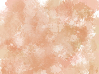 brown watercolor abstract painting for background.