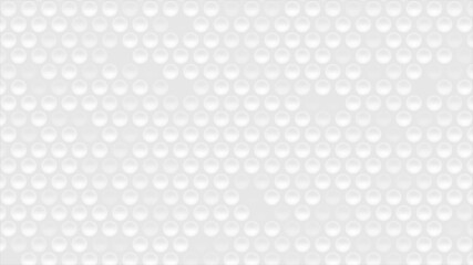 White glossy circles abstract geometric background
