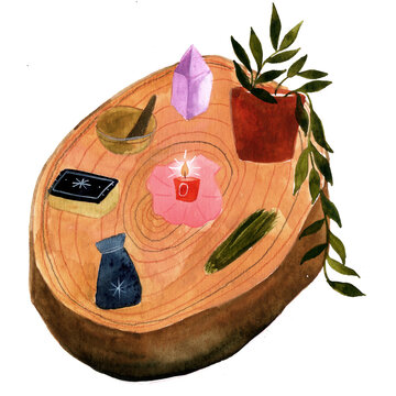 New age altar