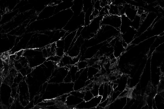 Abstract Black marble natural pattern for background with high resolution.