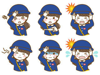 頭が痛い幼稚園女児