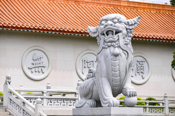 The Chinese mythology animal at temple