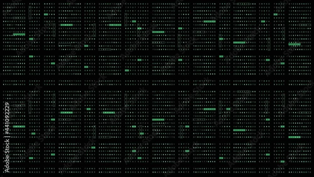Aufkleber Cyber Crime concept : A programmer hacker trying to breached crypto currency address security by using algorithm source code to exploit weakness in password security