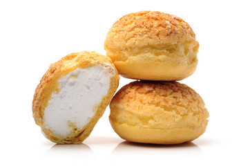 puff  on white background