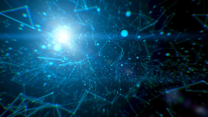 background with space