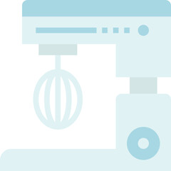 cooking mixer flat icon